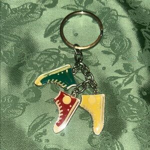 🩵3/$20🩵 Colorful Sneaker Converse Vintage Keychain